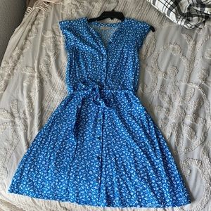Loft Petite swing dress!